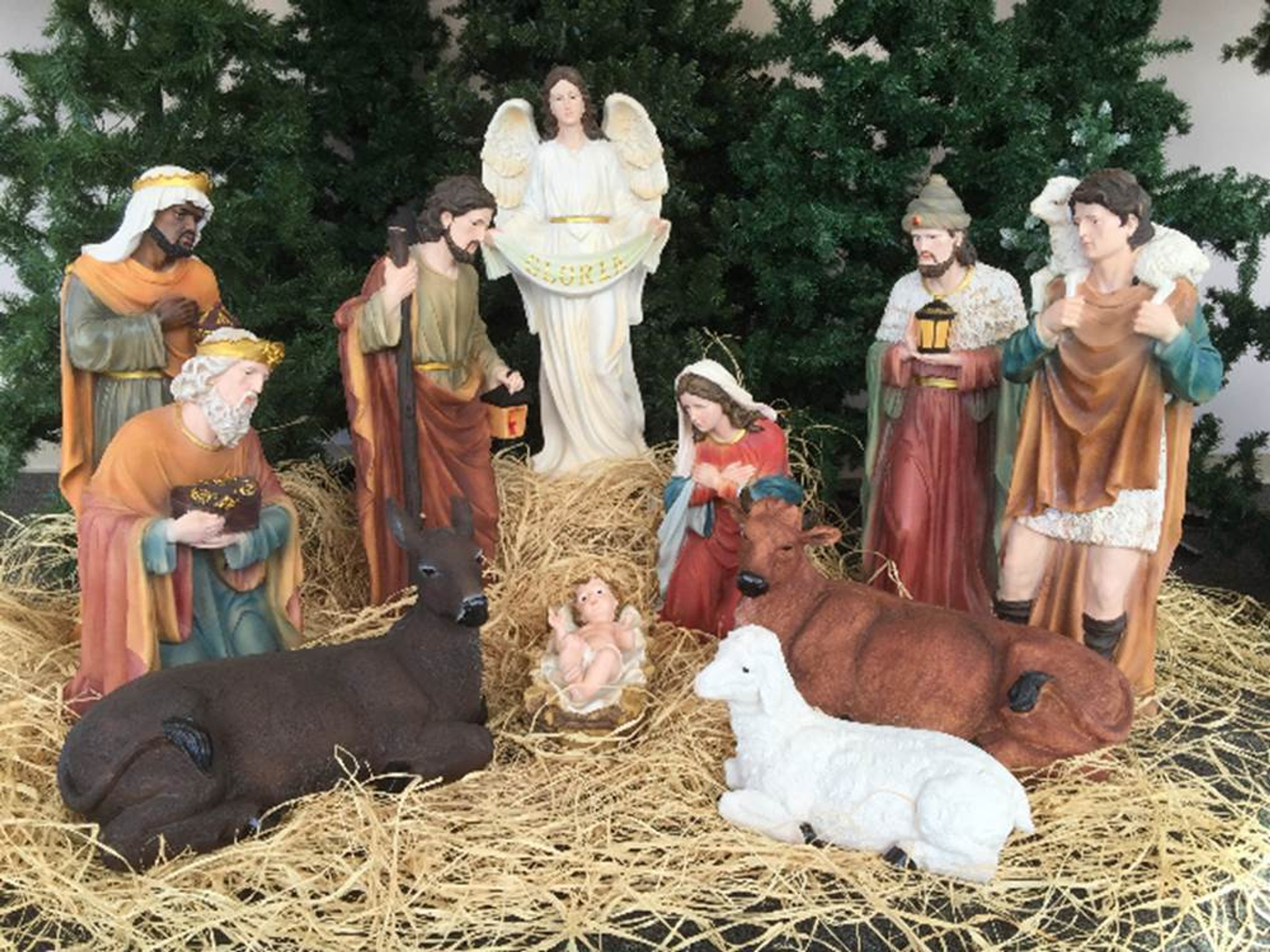 large nativity scene