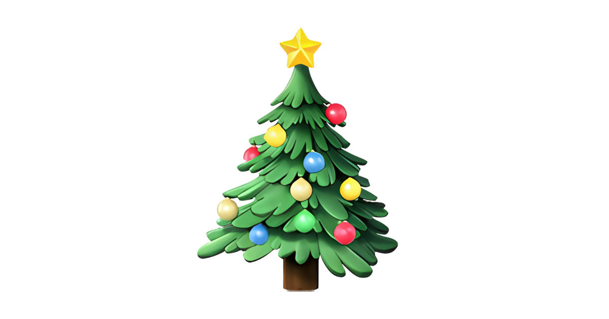 christmas tree outlook emoji