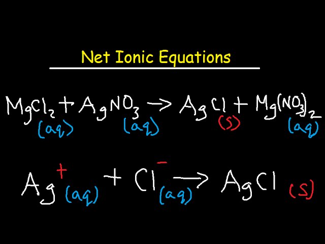 ionic equation calculator