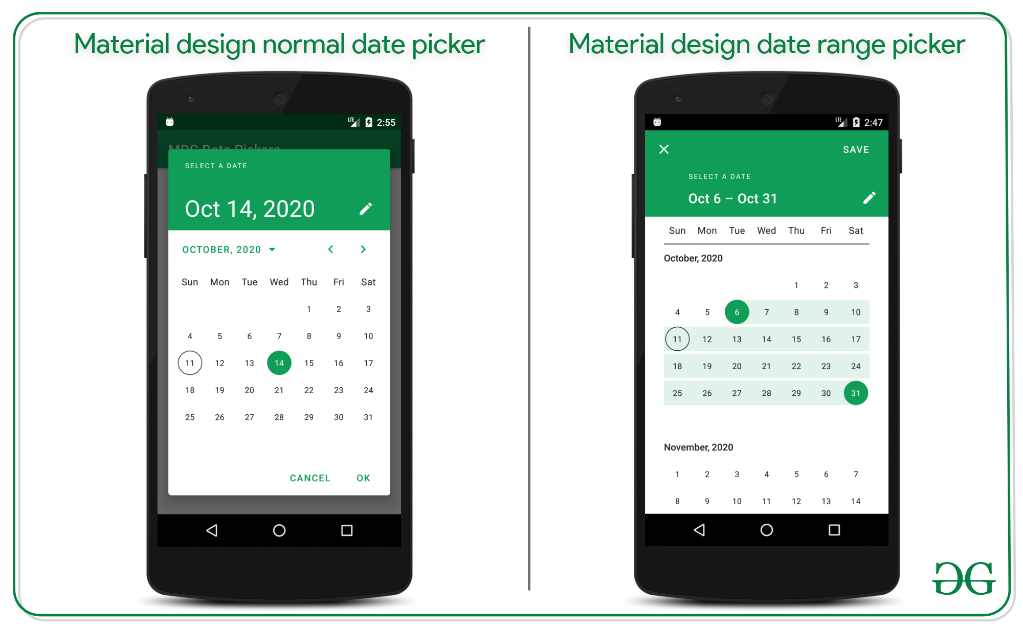 material datepicker android