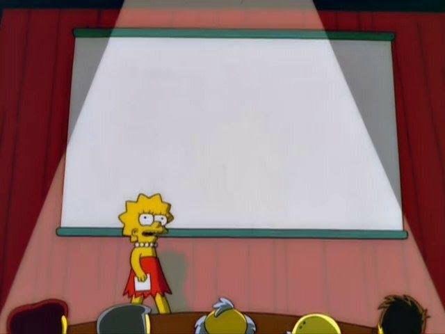 lisa simpson presentation