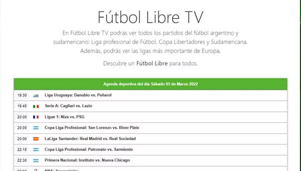 futbollibre.tv