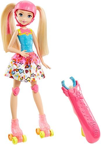 barbie doll on roller skates