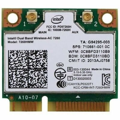 intel dual band 7260 ac