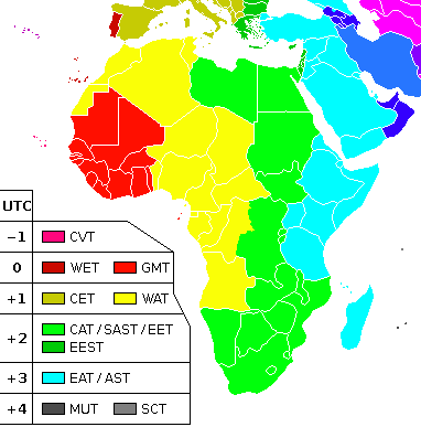 west africa time zone