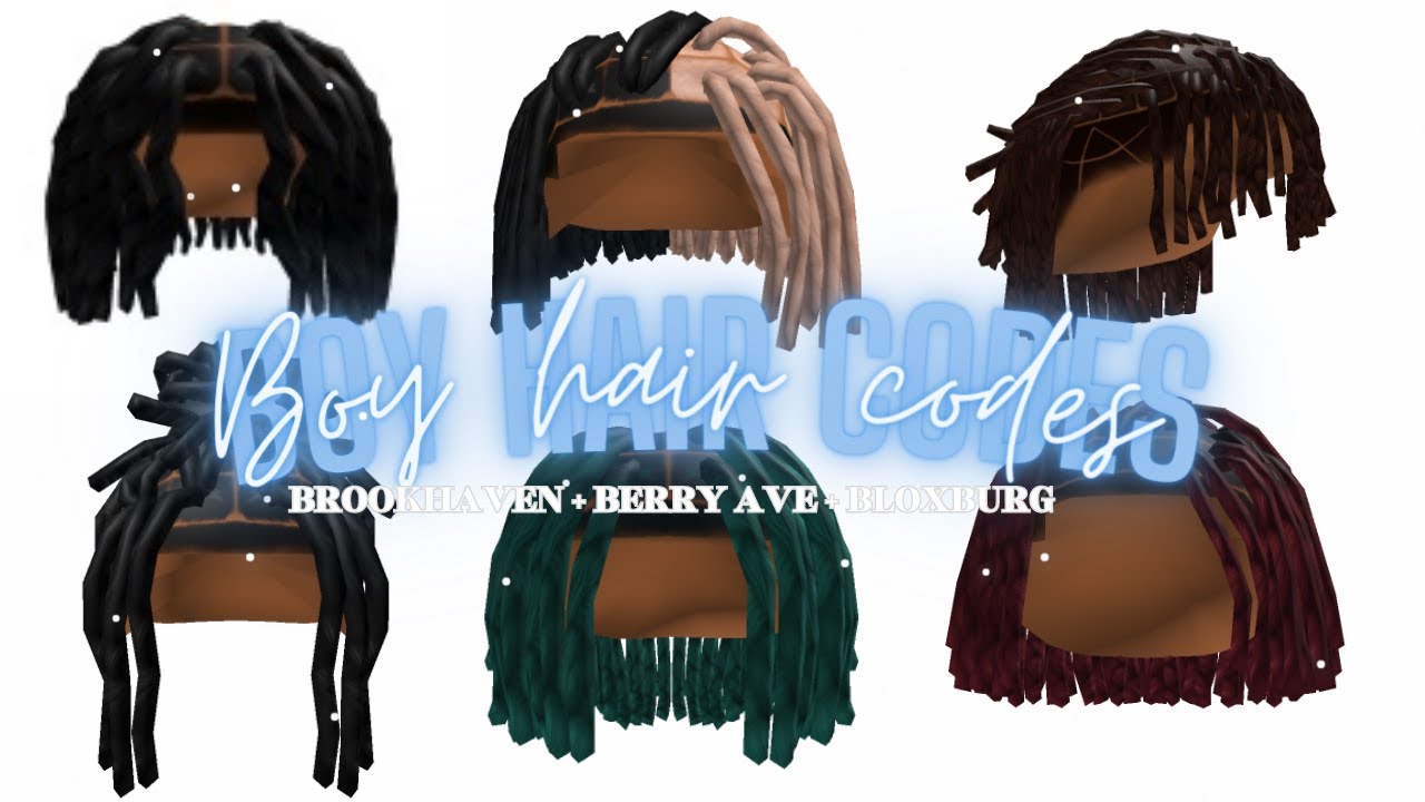 roblox dreads hair code