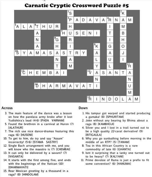 go into solution crossword