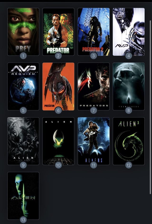 avp movies