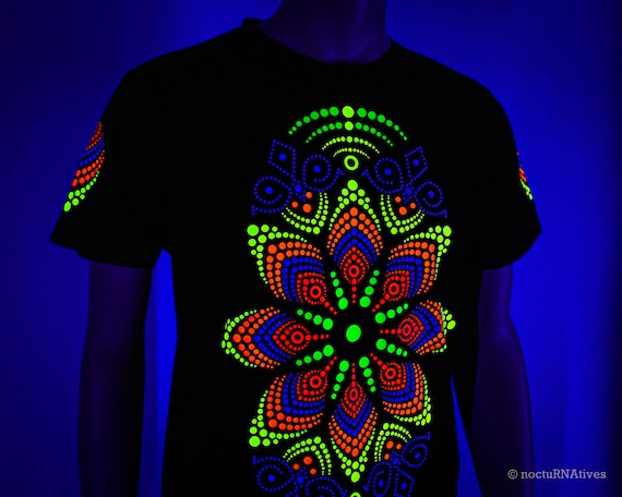 uv reactive shirt