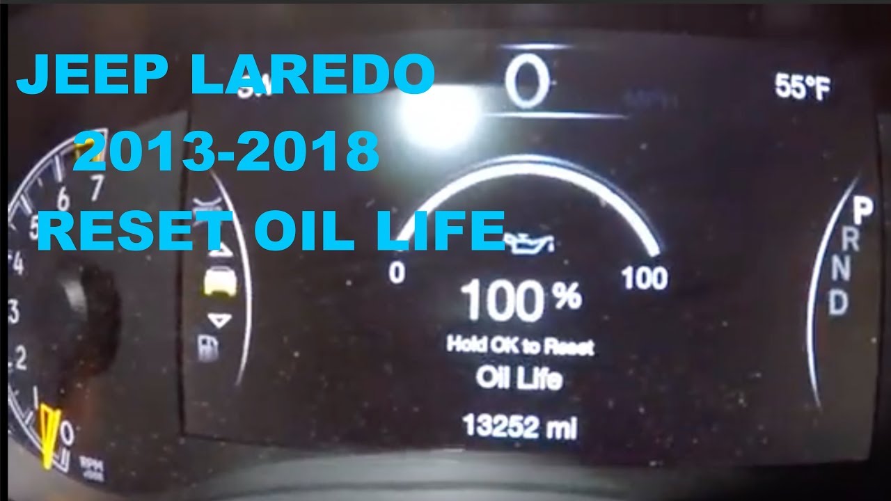 jeep grand cherokee oil reset