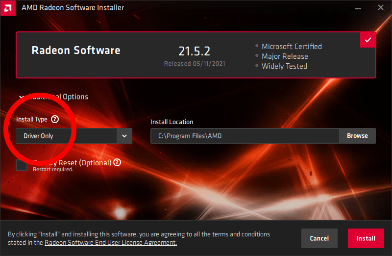 radeon graphics driver