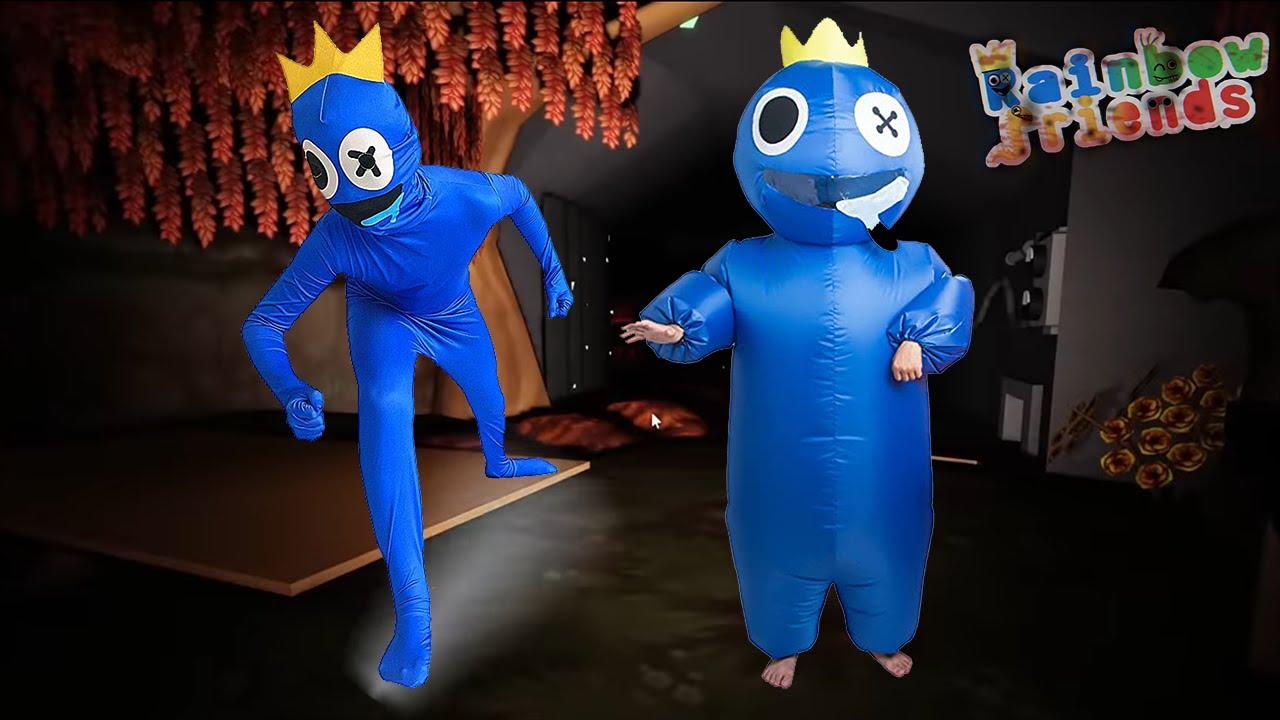 rainbow friends blue costume