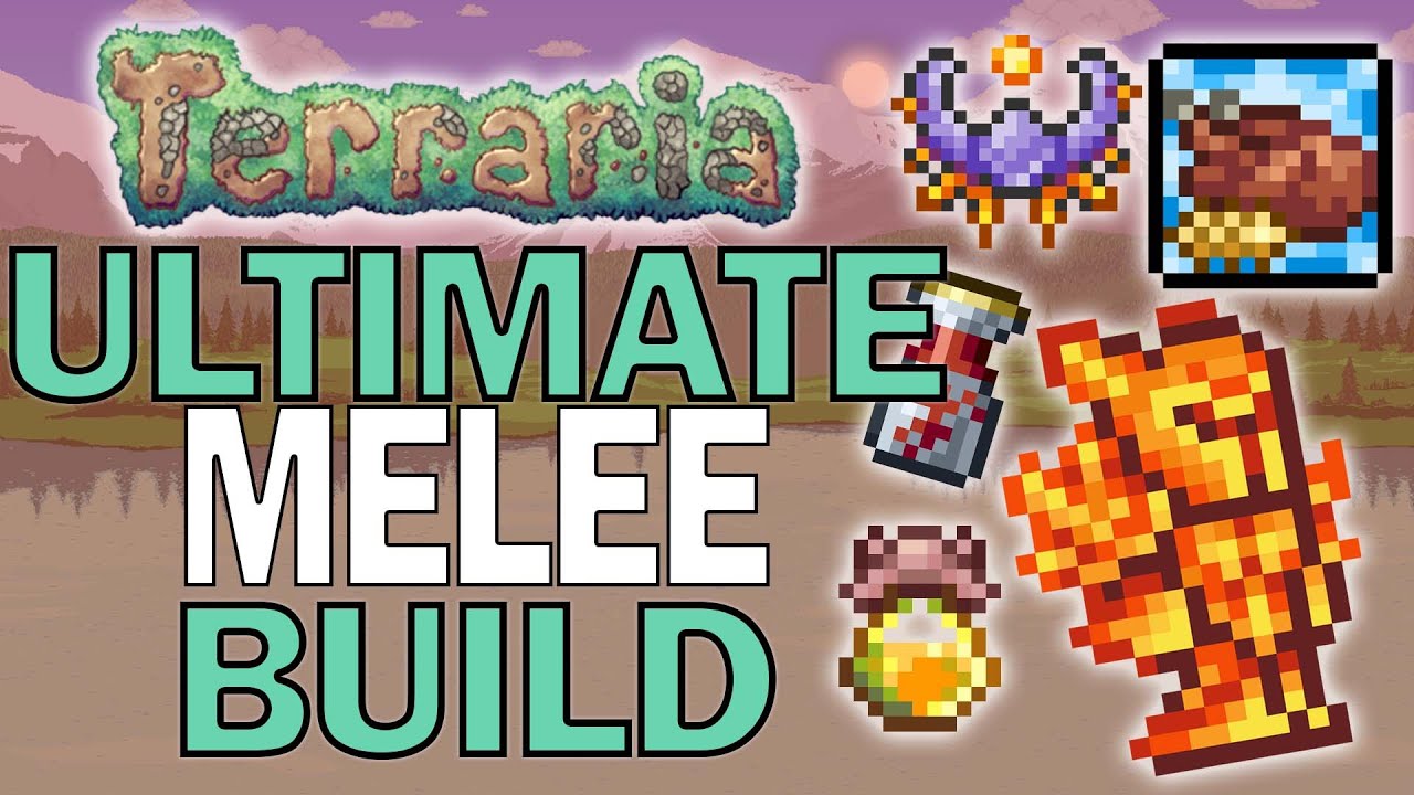 terraria melee build