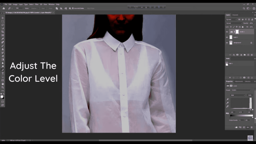 see through cloth photoshop