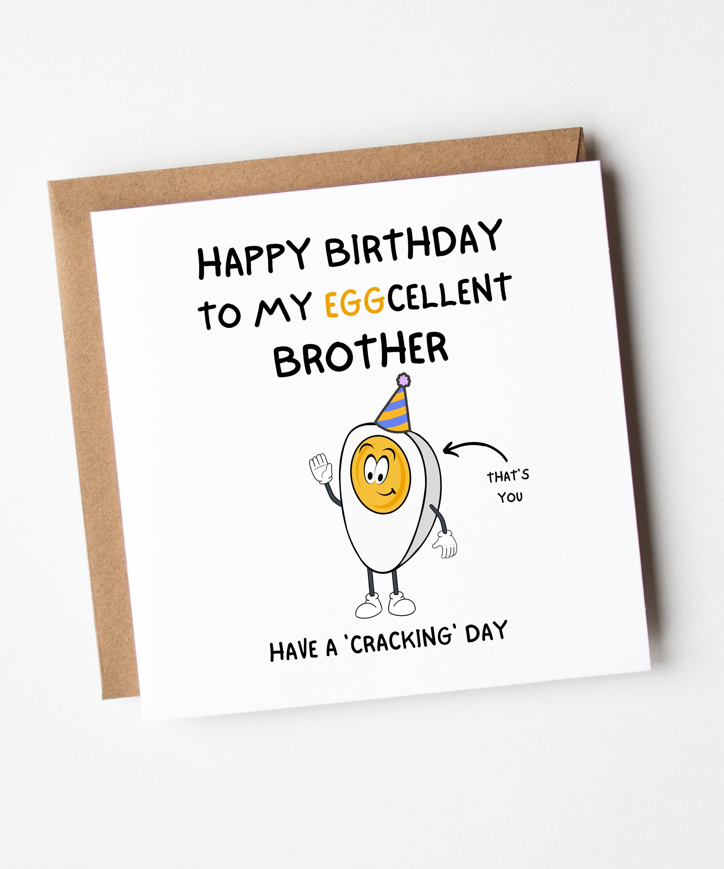 birthday card funny brother