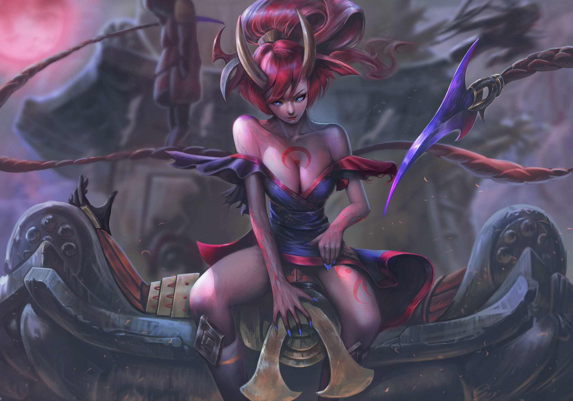 blood moon evelynn