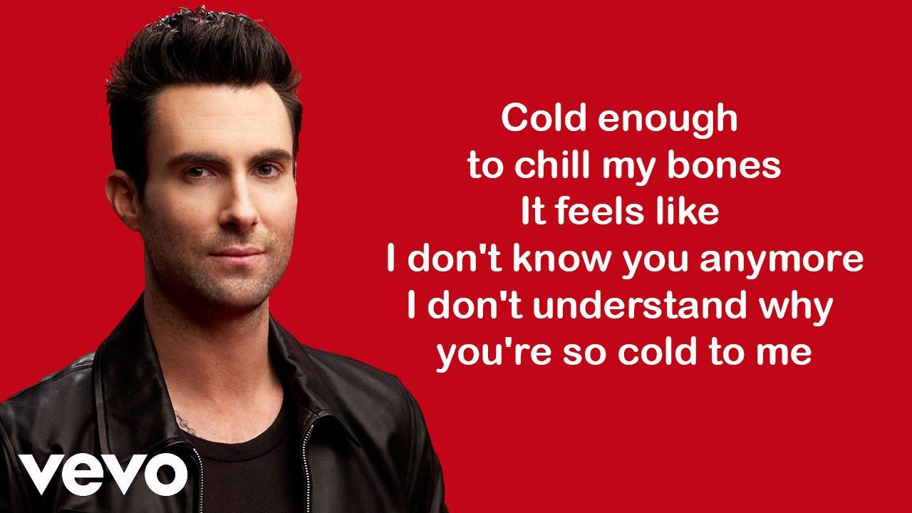 cold lyrics maroon 5