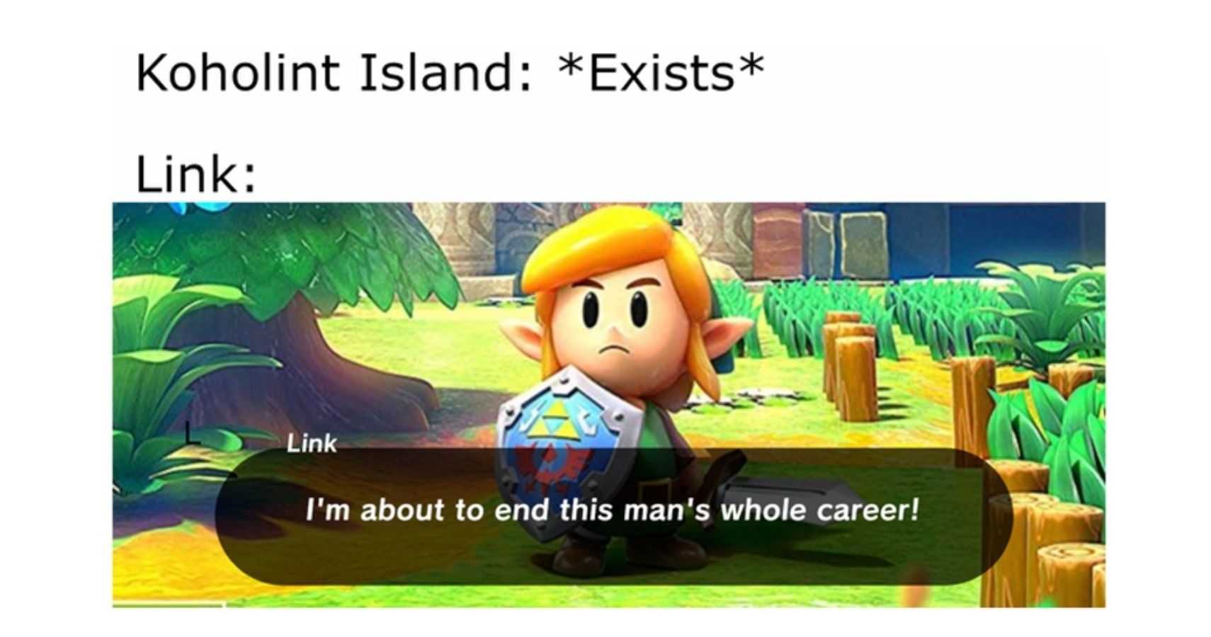 links awakening memes