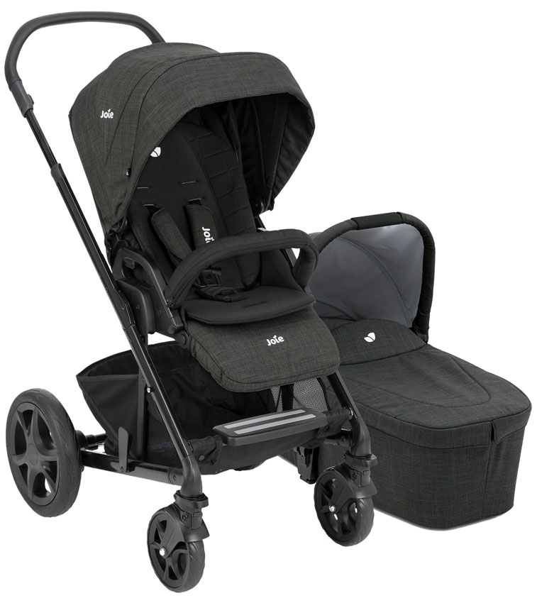 joie chrome pram & pushchair