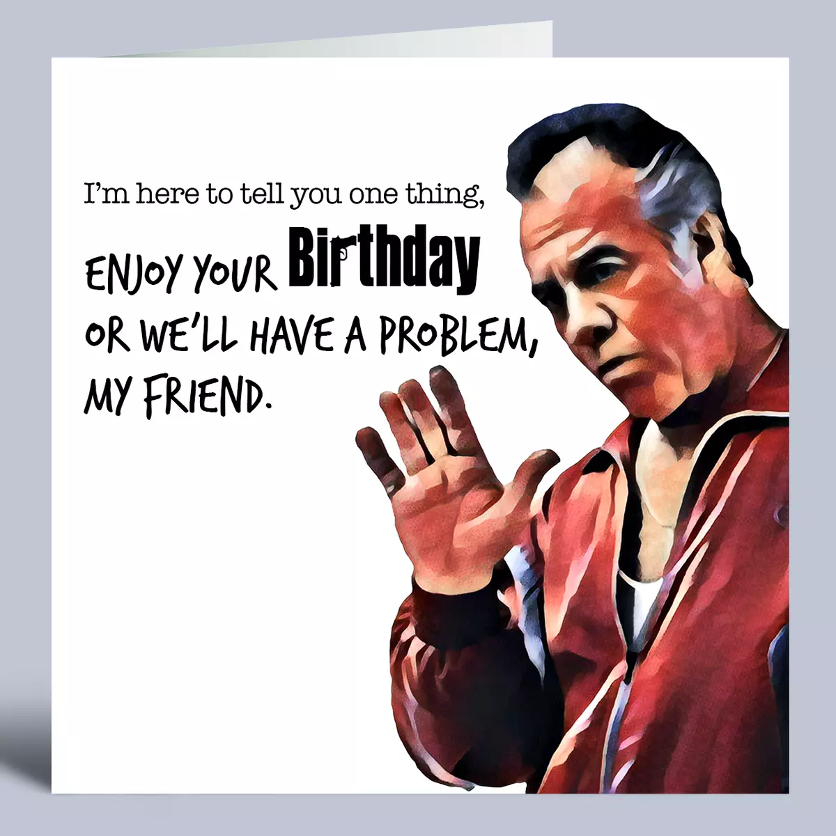 sopranos birthday card