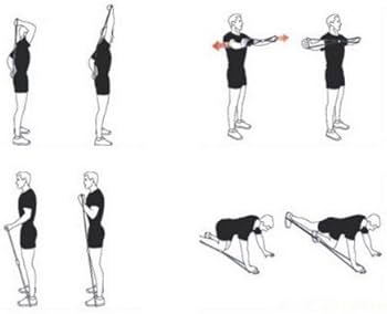 figure 8 resistance band exercises