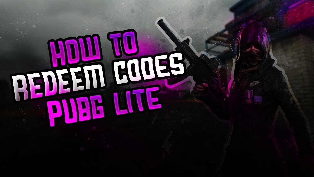 pubg lite pc redeem code