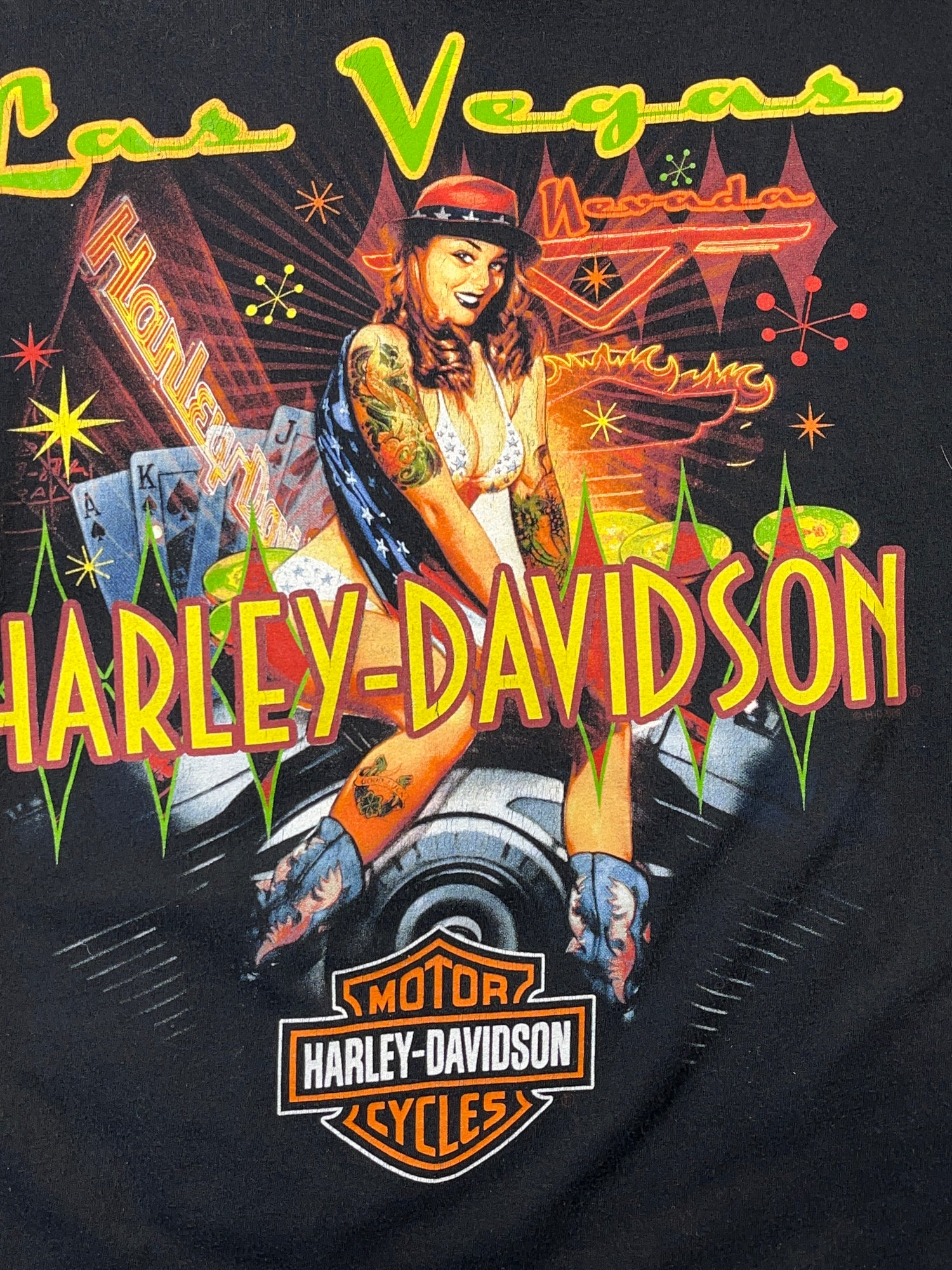 harley davidson las vegas t shirt