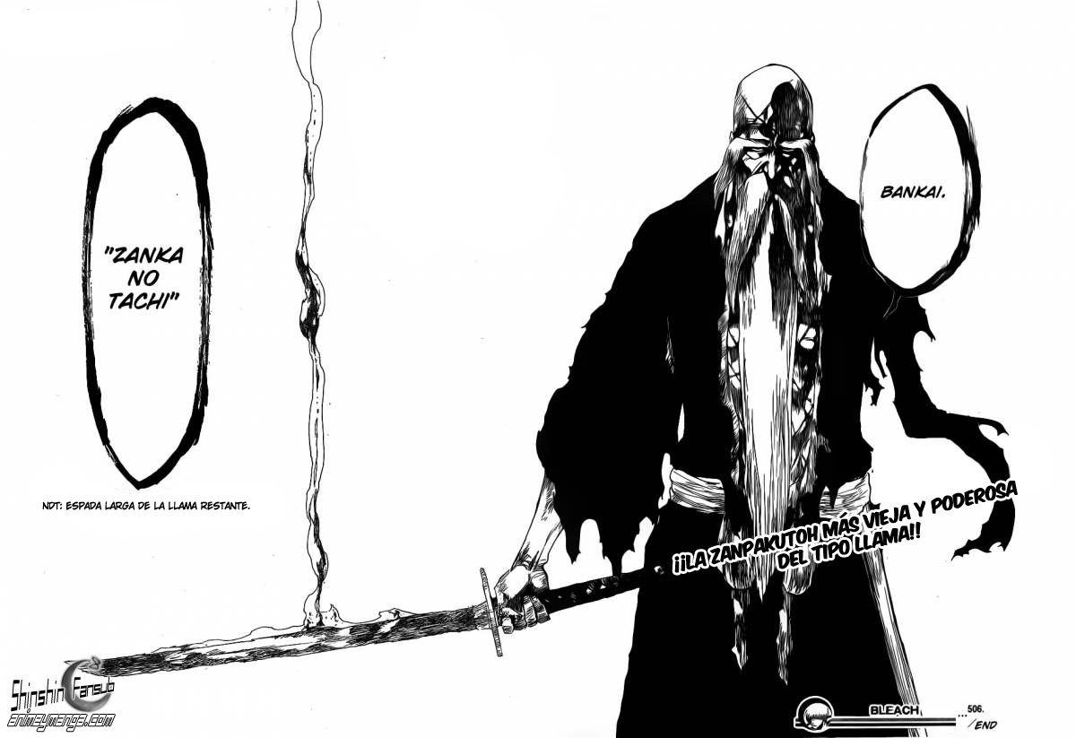 bleach manga bankai