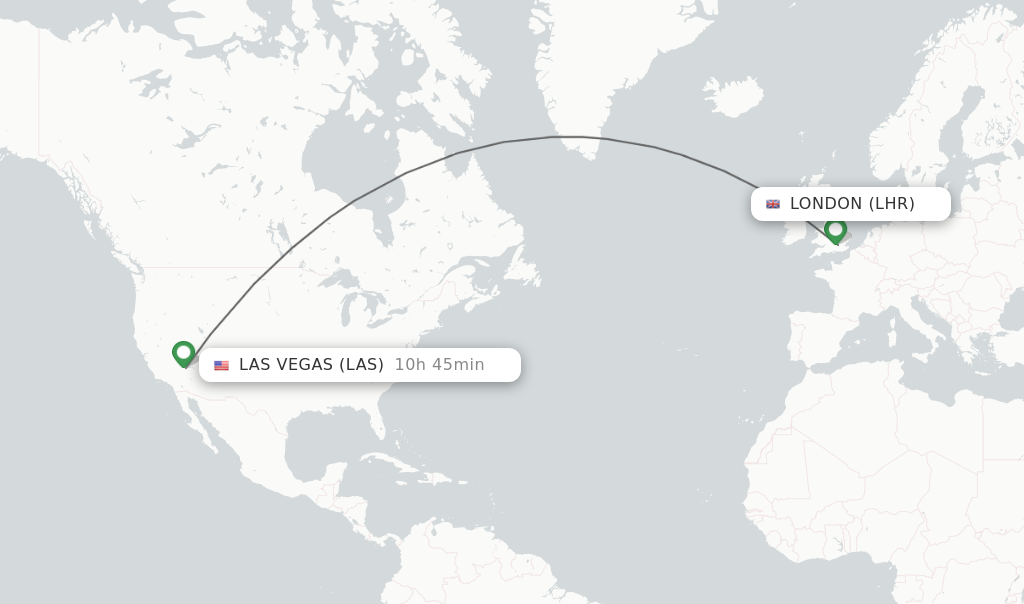 time difference uk and las vegas