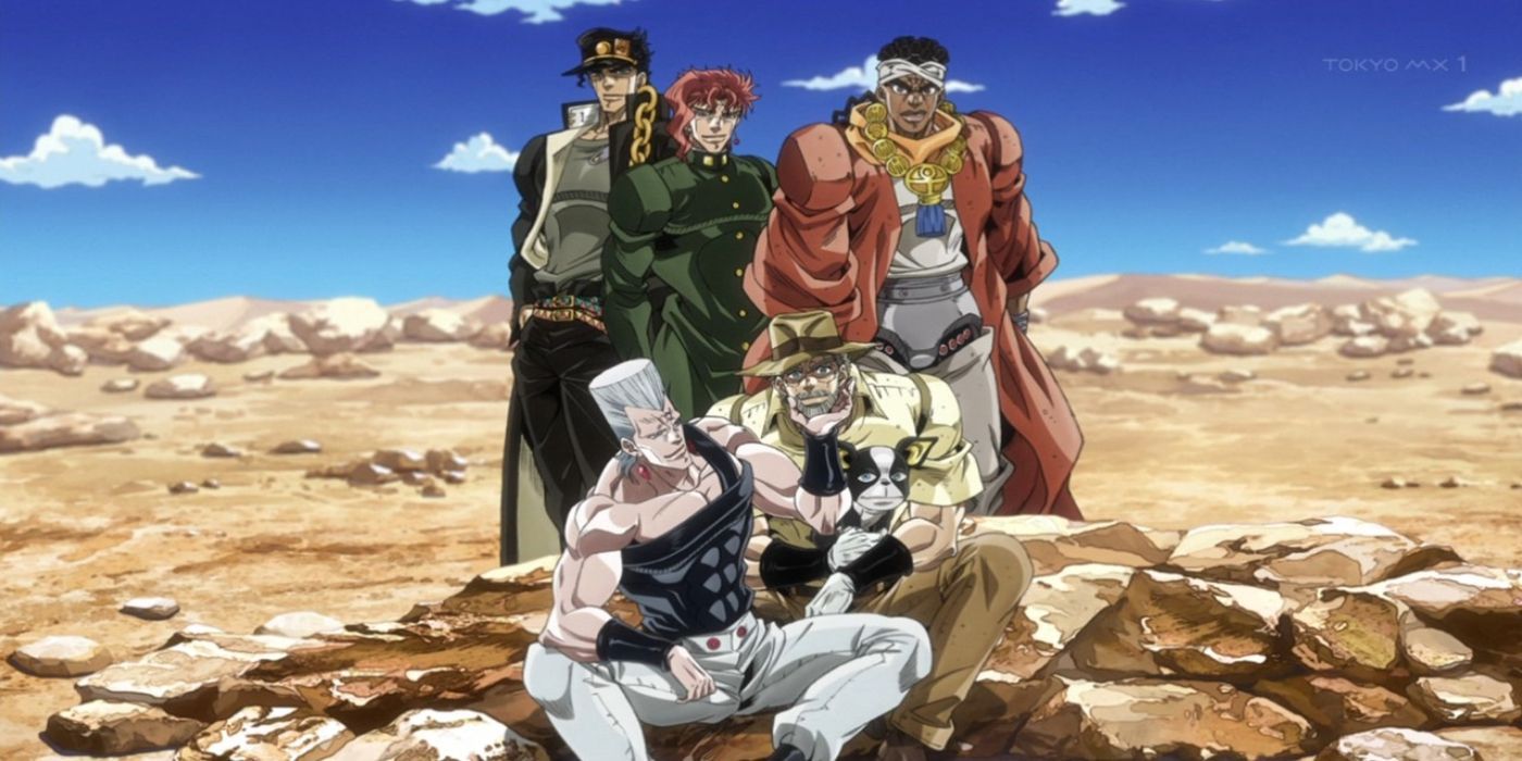 jojo stardust crusaders anime