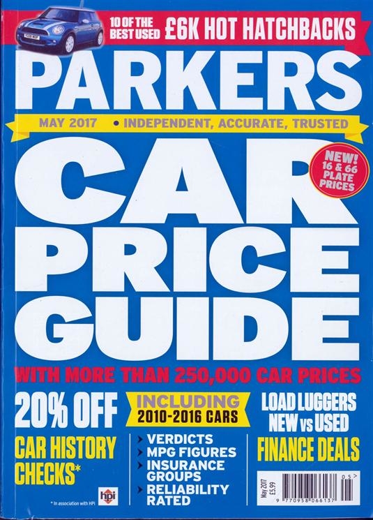 parkers car valuation