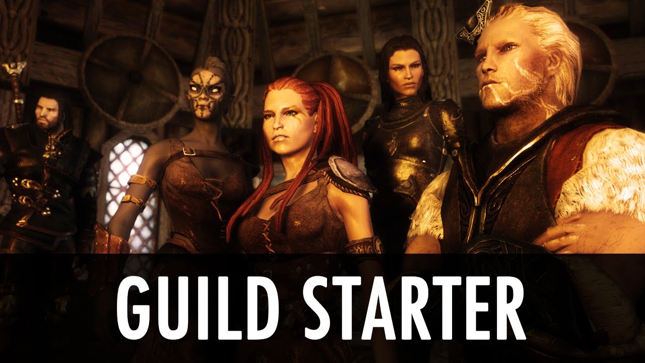 skyrim guild starter