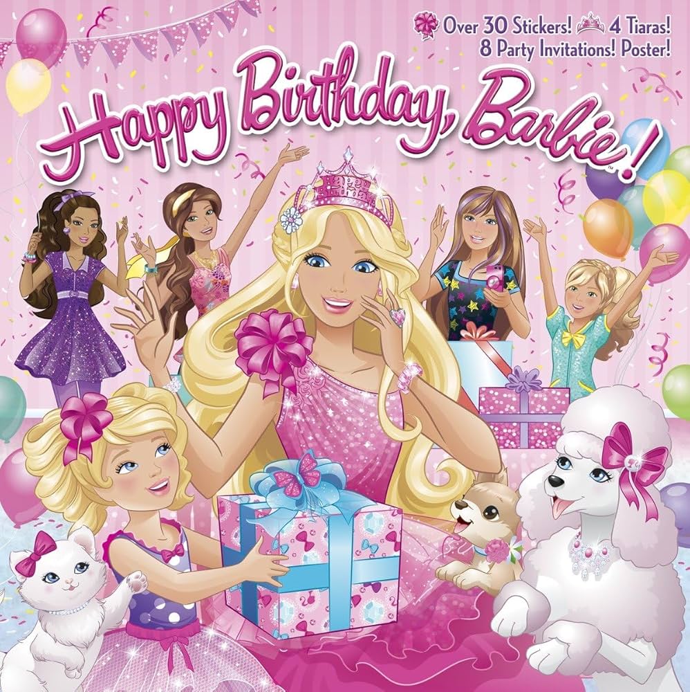 happy birthday with barbie