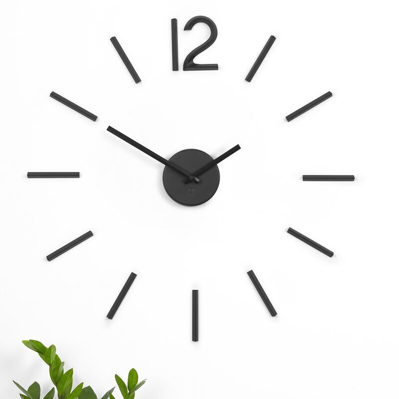 contemporary kitchen clock