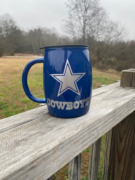 dallas cowboys coffee tumbler