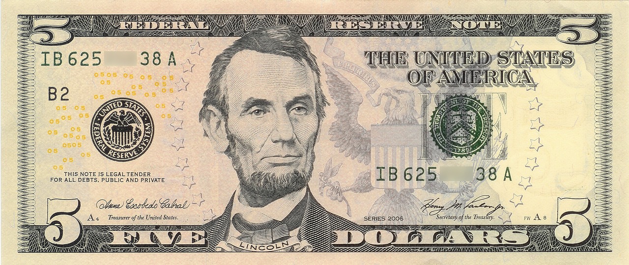 dollar abraham lincoln