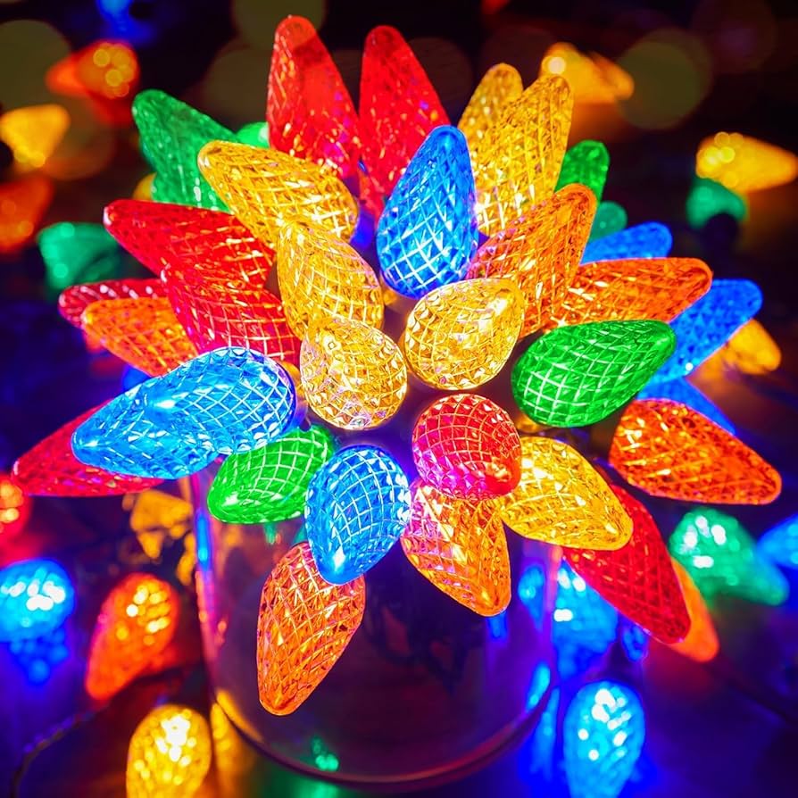 c9 multicolor led christmas lights