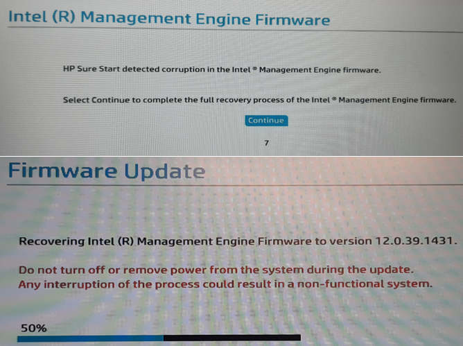 intel management engine firmware