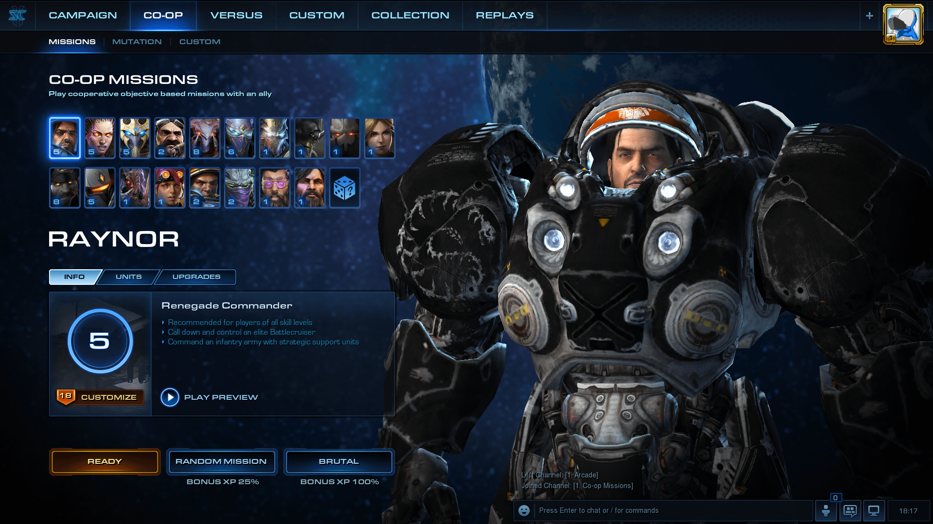 starcraft 2 new coop commander