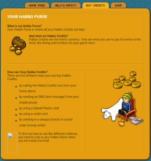 habbo earn credits