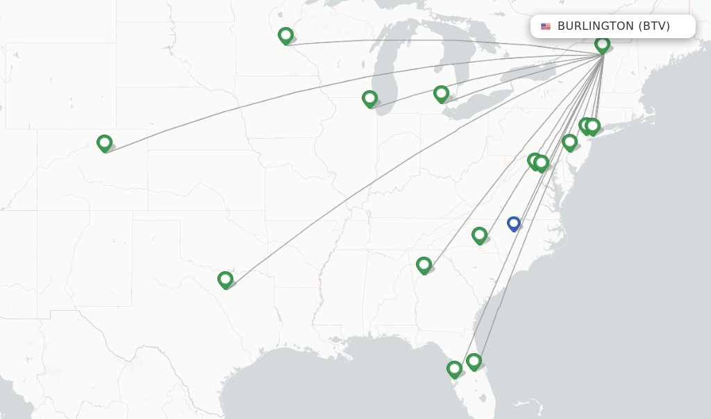 dallas to vermont flights