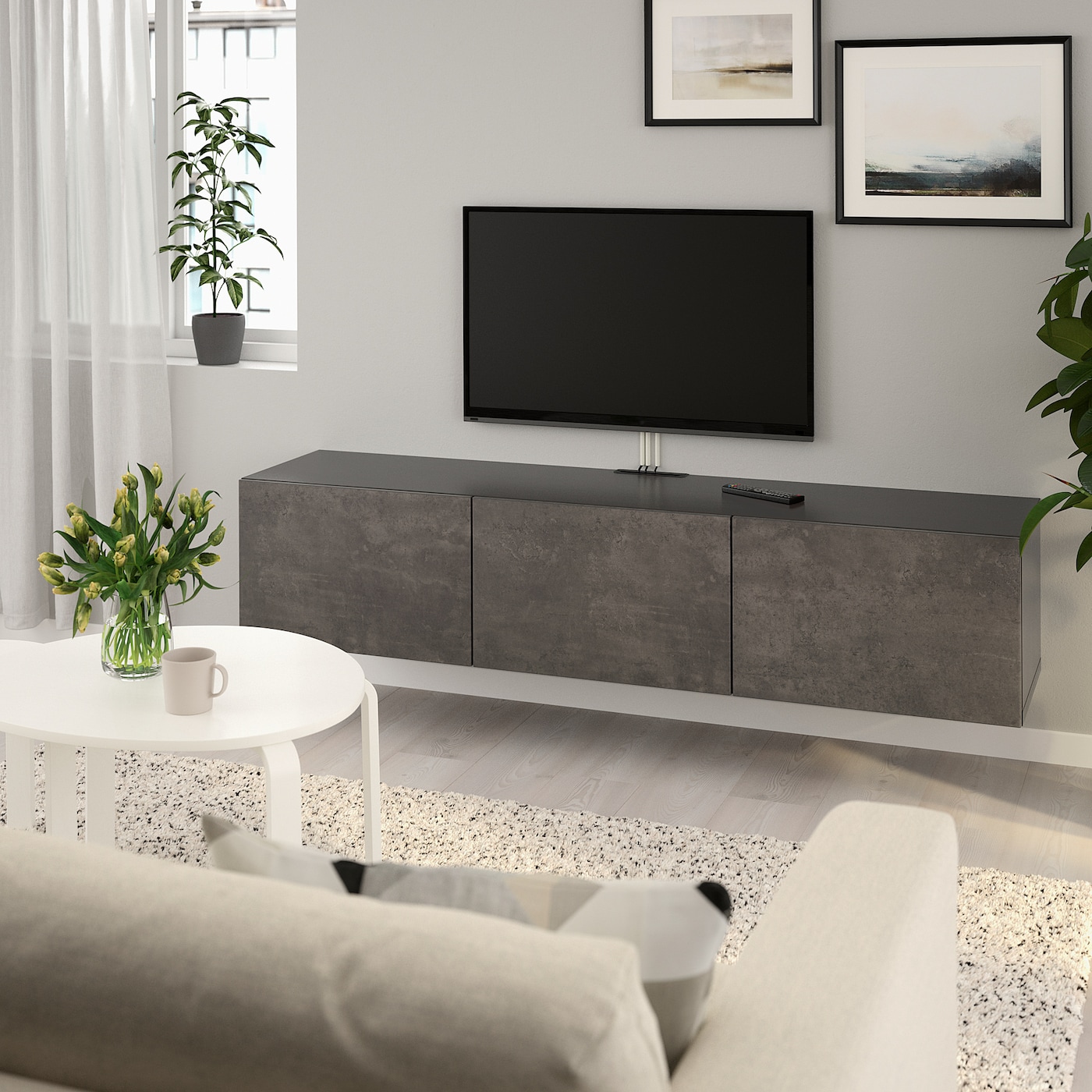 ikea besta tv unit