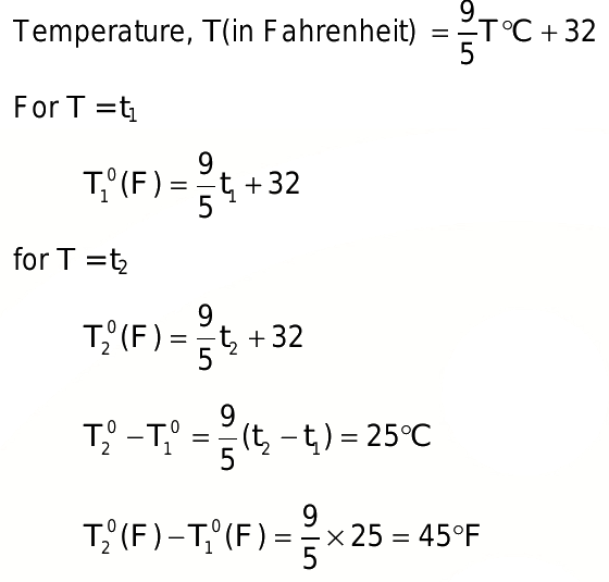 what is 25 celsius equal to in fahrenheit