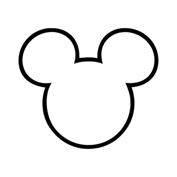 mickey mouse silhouette