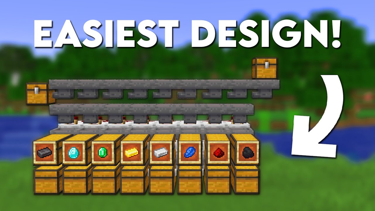 minecraft auto chest sorter