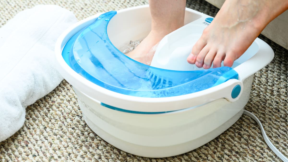 foot spa tub