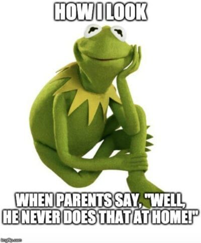 funny parent teacher conference memes