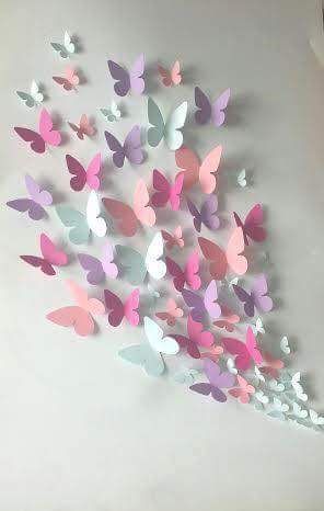 decoracion con mariposas