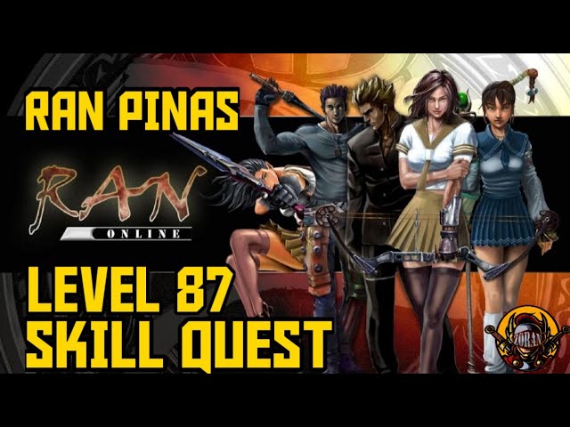 ran online lvl 87 skill quest