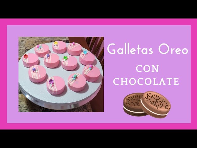 galletas oreo decoradas para cumpleaños